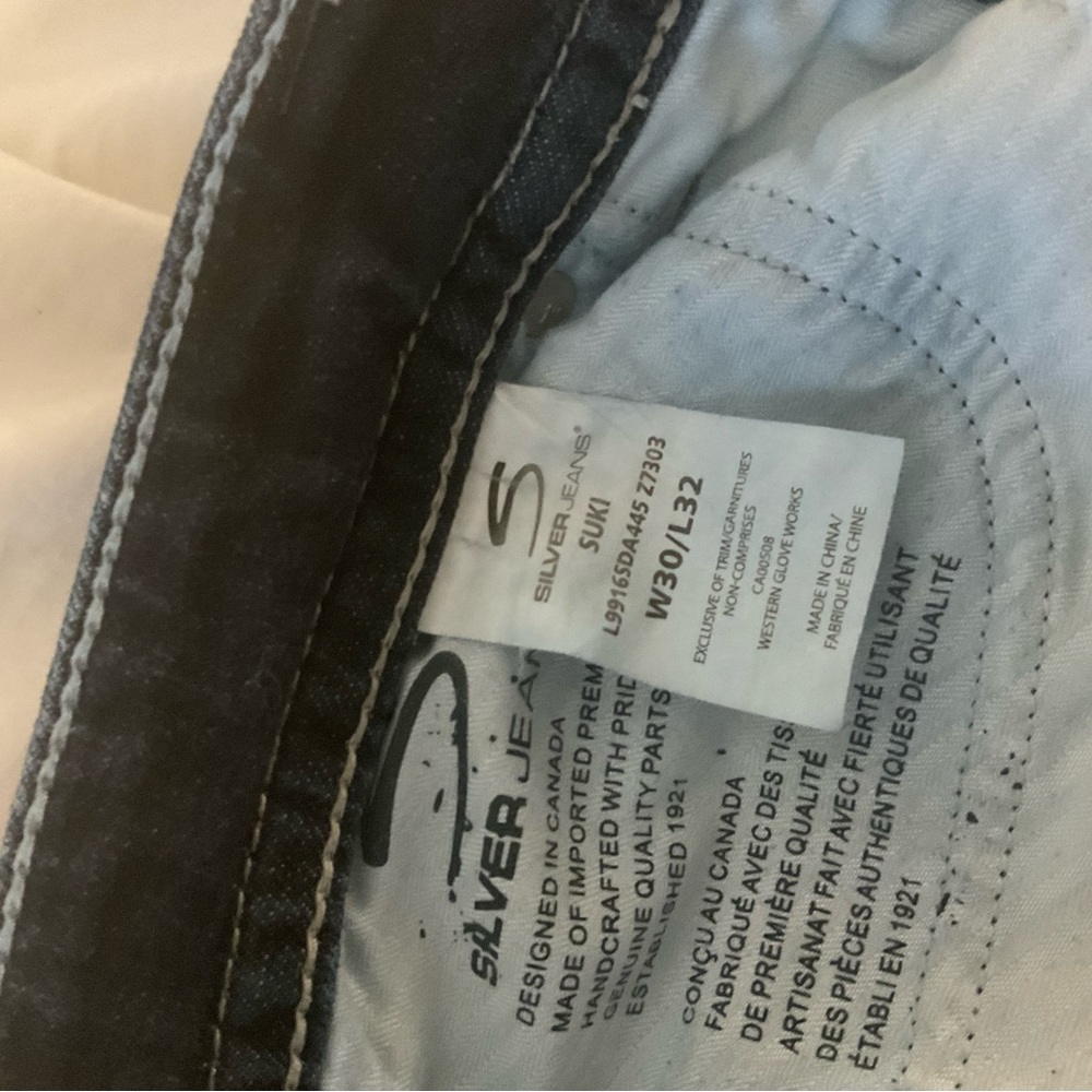 Silver suki jeans